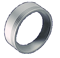 Aluminium Zierring klein